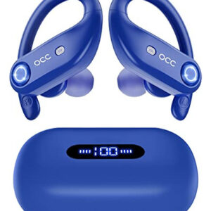 Auriculares Inalámbricos Bluetooth, 130H, 4 Mic, IP7 - Azu
