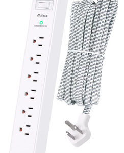 Surge Protector Power Strip 10 ft with 4 USB Ports 2 USB-C