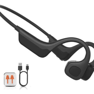 Auriculares Bluetooth de Conducción Ósea, IPX7, Mic, Negr