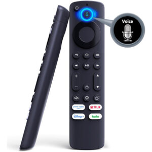 Control Remoto Wdzp Con Función De Voz Color Negro