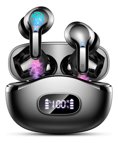 Audífonos Inalámbricos Con Bluetooth Aotonok I63 Negro