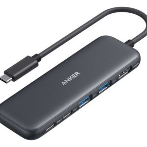 Anker 332 Hub USB-C 5-en-1 HDMI 4K para MacBook, Dell, Leno