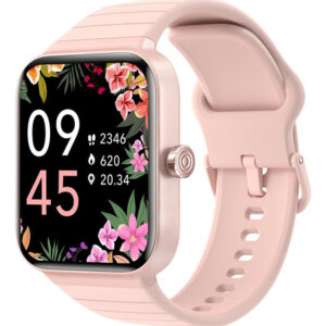Fitpolo Smartwatch Mujer Monitor Ritmo Cardíaco, Oxygeno,