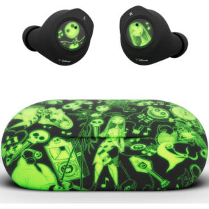 Disney Nightmare Audífonos TWS Bluetooth 5.0, Resistentes
