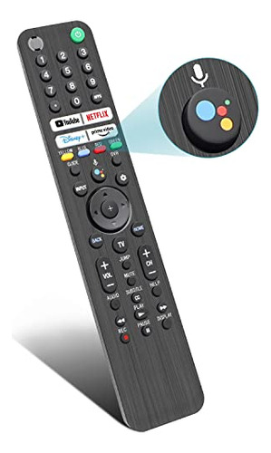Control Remoto Nettech Comando Por Voz Color Negro