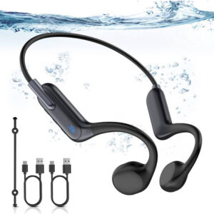 Auriculares Natación Bone Conduction, 32GB IPX8 Impermeabl