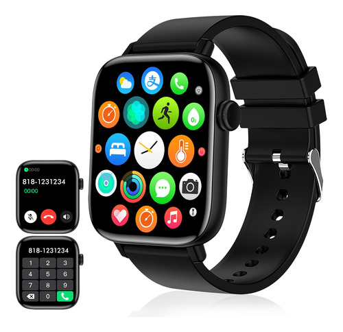Reloj Inteligente PJYUBVOR 1.90'' Fitness Tracker Bluetooth