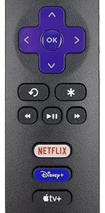 Control Remoto Reemplazo TCL para Roku Smart TV - Negro