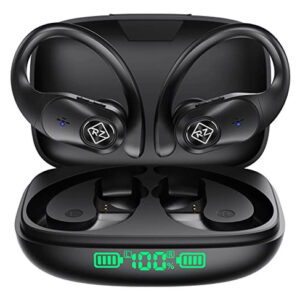 RIZIZI Auriculares Bluetooth Resistentes al Agua, 40H Playt