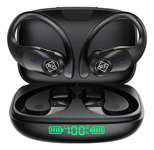 RIZIZI Auriculares Bluetooth Resistentes al Agua, 40H Playt