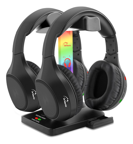 Auriculares Inalámbricos WallarGe Dual para TV - Set de 2,