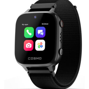 Cosmo JrTrack 3 Reloj Inteligente Niños Negro | GPS, Llama