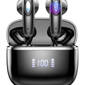 Auriculares Inalámbricos Bluetooth 5.3, Estéreo Profundo,