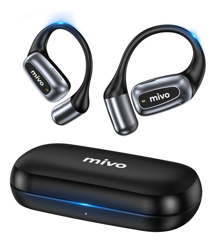 Auriculares M1 Open Ear Inalámbricos, Cancelación Ruido -