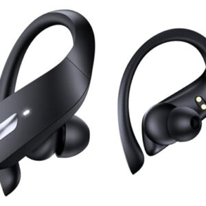 Auriculares Inalámbricos Bluetooth 5.3 IPX7 Negro - Sport