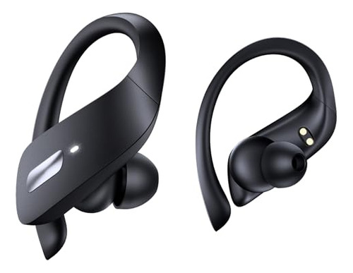 Auriculares Inalámbricos Bluetooth 5.3 IPX7 Negro - Sport