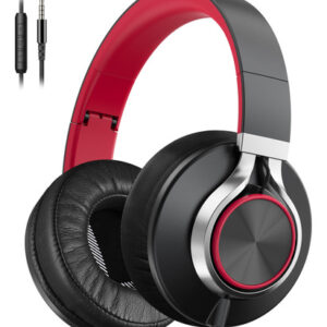 Audífonos Alámbricos Con Cable Ailihen A-c9024 Rojo