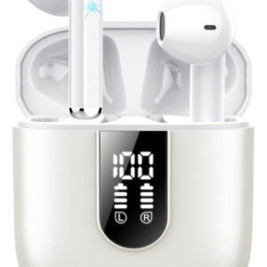 Auriculares Inalámbricos 2024, Bluetooth 5.3 HiFi, IPX7, B