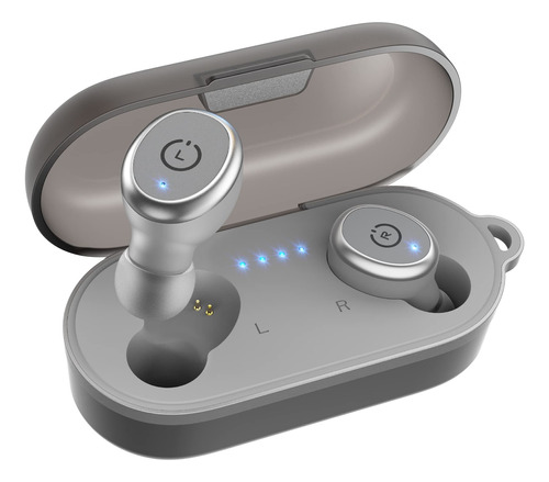 TOZO T10 Auriculares Inalámbricos Grises Bluetooth 5.3 IPX