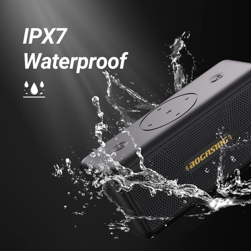 Bogasing Altavoces Bluetooth, Altavoz Inalámbrico Portátil 110v - Imagen 5