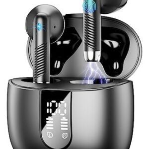 Auriculares Bluetooth 5.3 Inalámbricos Deporte, 40H, IP7,