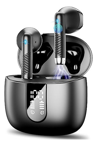 Auriculares Bluetooth 5.3 Inalámbricos Deporte, 40H, IP7,