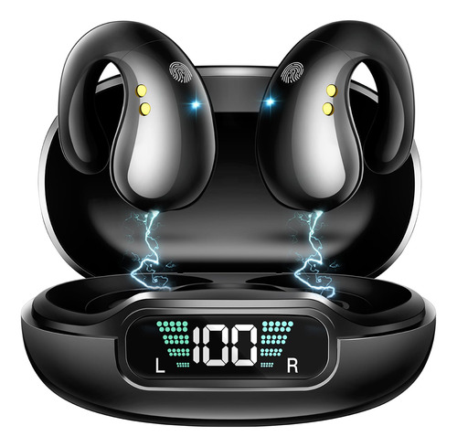 Auriculares Bluetooth 5.3 Deportivos Inalámbricos con Micr