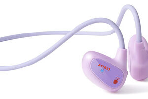 Auriculares ACREO OpenBuds Kids Rosa, Inalámbricos con Mic
