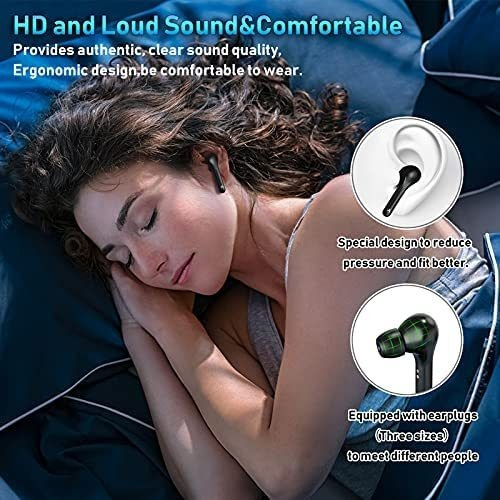 Auriculares Inalámbricos Auriculares Bluetooth Con Estuche D - Imagen 5