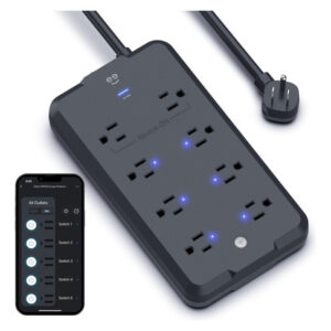 Geeni Ultra Surge Protector Inteligente - 8 Tomas, Control