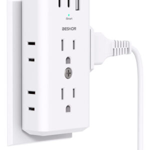 Outlet Extender Multi Plug Outlet, Enchufe de Pared USB, St