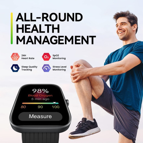 Amazfit Bip 3 Pro Negro Gps 61 Modos Deportivos - Imagen 7