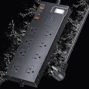 Protector Contra Picos Waterproof Yoojia, Regleta Exterior