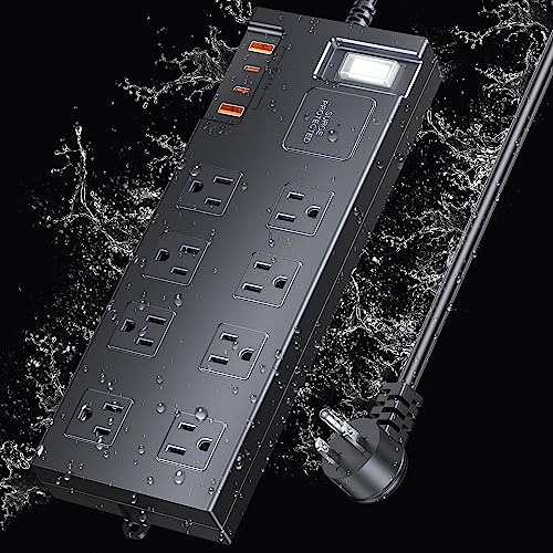 Protector Contra Picos Waterproof Yoojia, Regleta Exterior