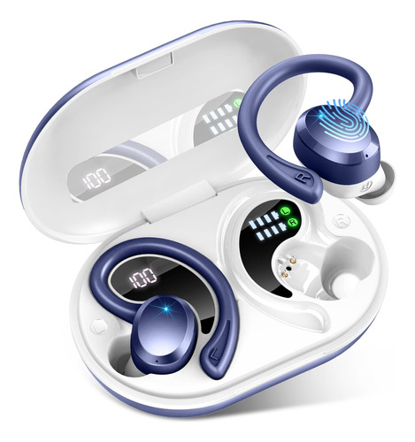 Auriculares Bluetooth 5.3 Deportivos HiFi 3D, IP7 Resistent