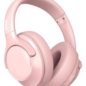 Auriculares Bluetooth MIDOLA Rosa Over Ear 68h con Micrófo