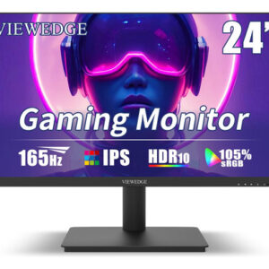 Viewedge Monitor Gaming 24" IPS 165hz FHD HDR10 Negro