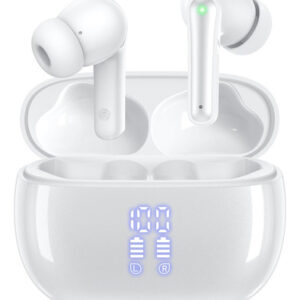 YAQ Auriculares Inalámbricos Bluetooth, IPX5, 40H Reproduc