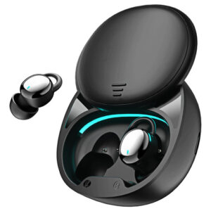 Auriculares Ertuly Sleep para Dormir, Negros, LED, Inalámb