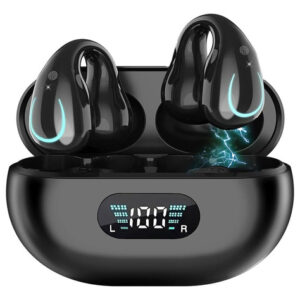 Auriculares NNOOSS Conductores Óseos Bluetooth Negros 40h