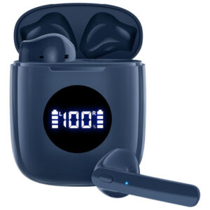 Auriculares Inalámbricos CAPOXO Bluetooth 5.3 Negros 60H N