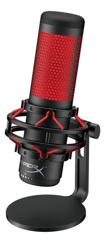 Micrófono Hyperx Quadcast Condensador Bidireccional Color Negro - Imagen 3