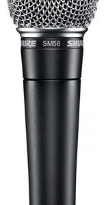 Micrófono Shure Sm Sm58-lc Dinámico Cardioide Color Gris Oscuro Y Plateado