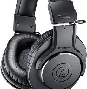 Auriculares Audio-technica Ath-m20x, Color Negro