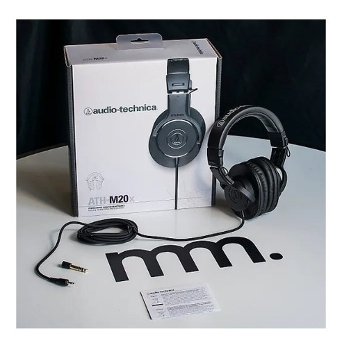 Auriculares Audio-technica Ath-m20x, Color Negro - Imagen 8