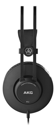 Audífonos Akg Blackshark K52 Abz Matte Black Con Luz Azul - Imagen 7