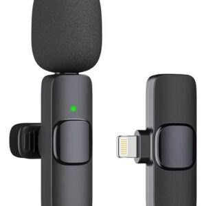 Kopdkes Micrófono Lavalier Inalámbrico Profesional Para I. Color Negro