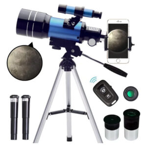 Toyerbee Telescopio, Telescopios De 2.756 In Para Adultos, . Color Negro
