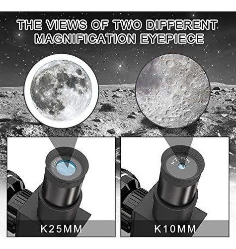Telescopio Refractor Astronómico Ecoopro 70 Mm Con - Imagen 6