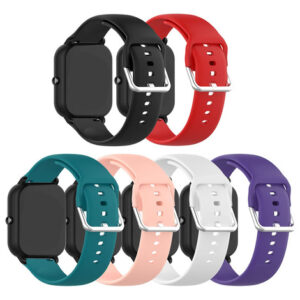 E Ecsem Correas De Repuesto Compatibles Con Wyze Watch De 1. Color Los 6 Colores